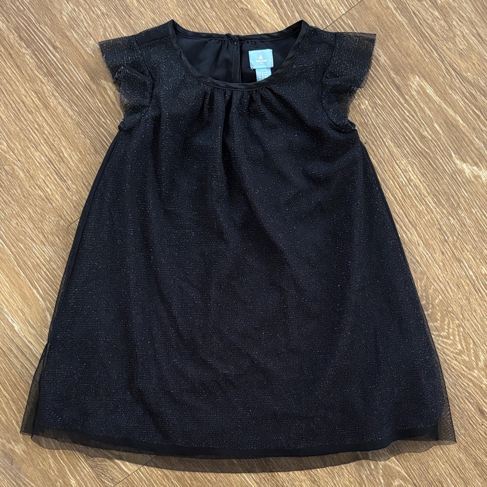 Black Sparkle toddler dress NWOT